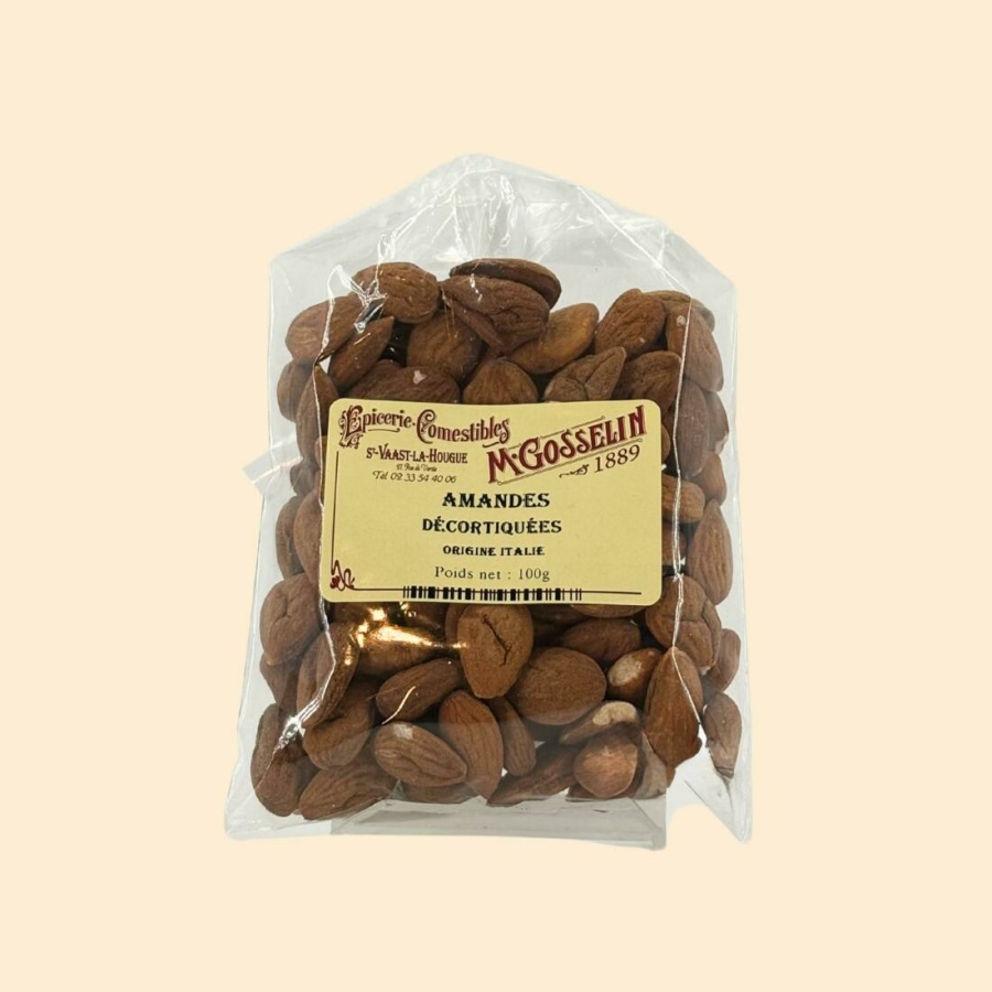 Amandes décortiquées