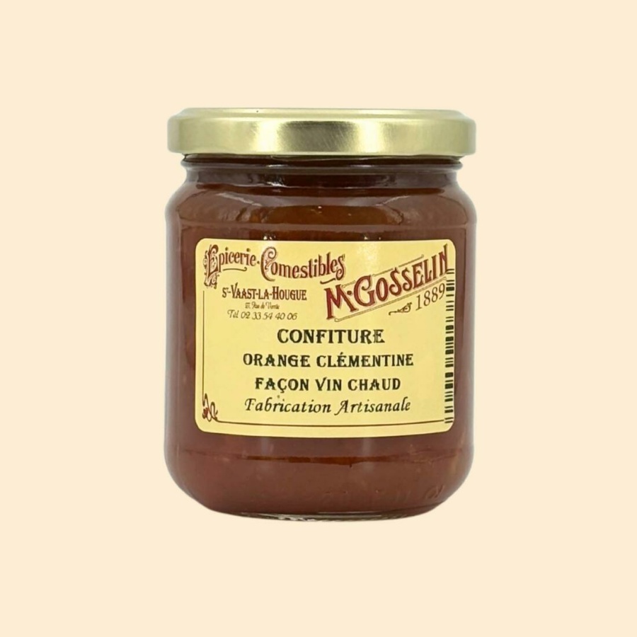 Confiture orange, clémentine "façon vin chaud"