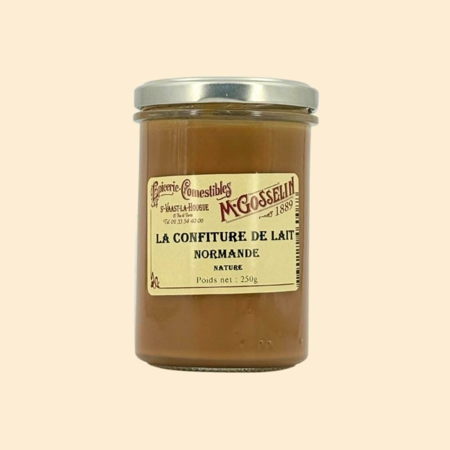 La confiture de lait normande nature