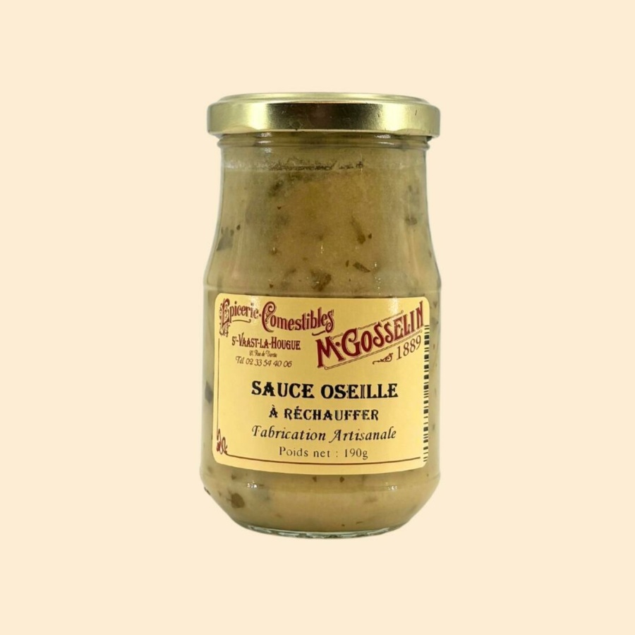 Sauce oseille (à réchauffer)