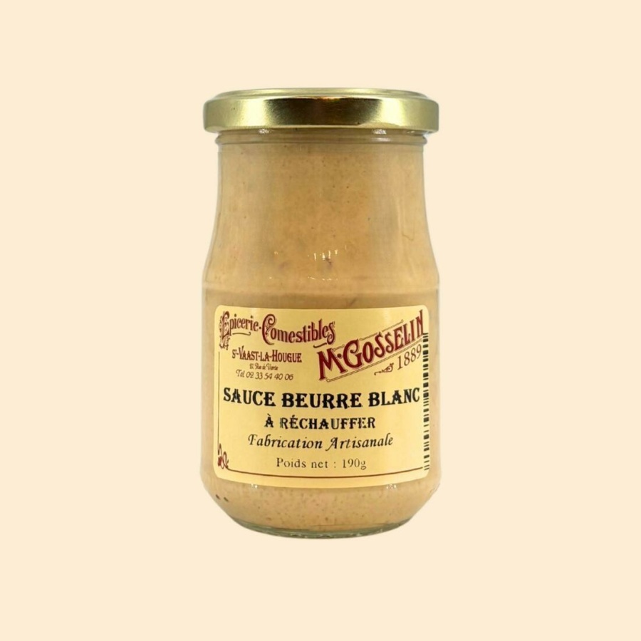 Sauce beurre blanc (à réchauffer)