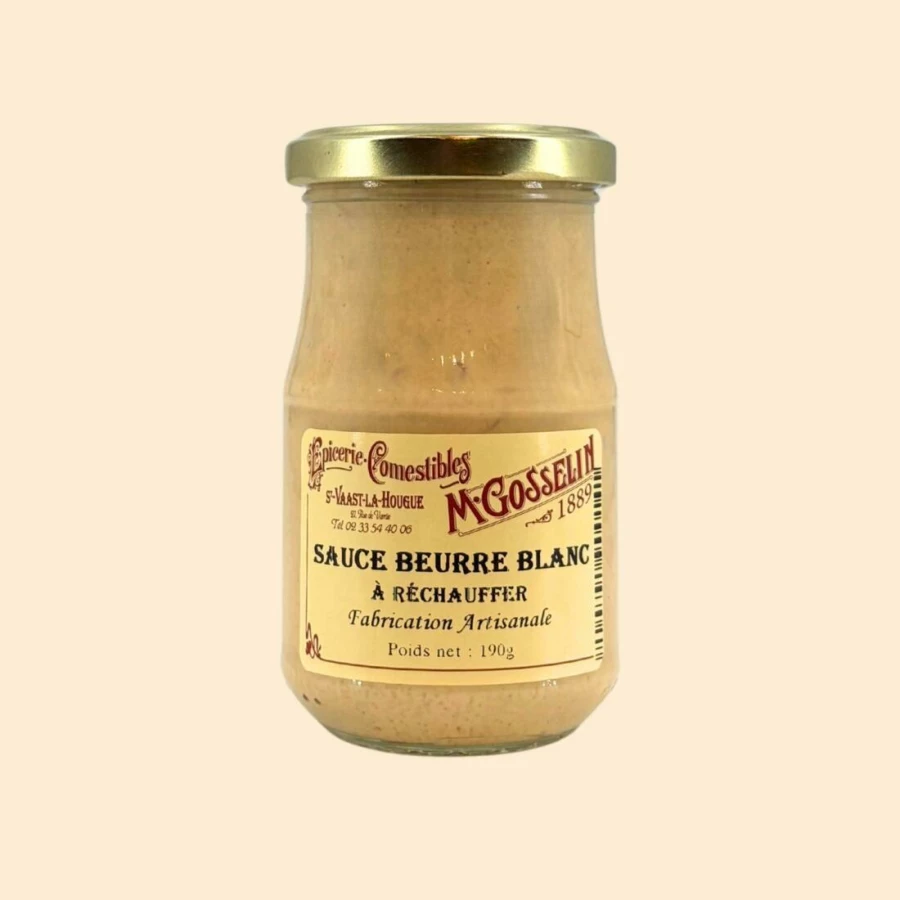 Sauce beurre blanc (à réchauffer)