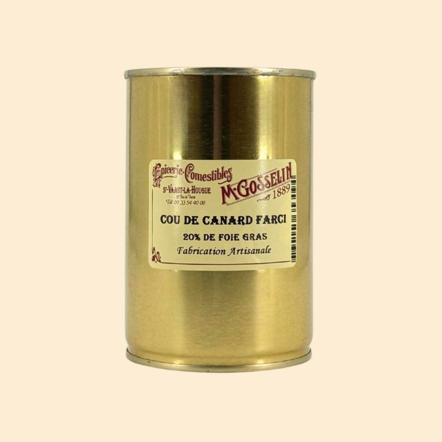Cou de canard farci (20% de foie gras de canard)