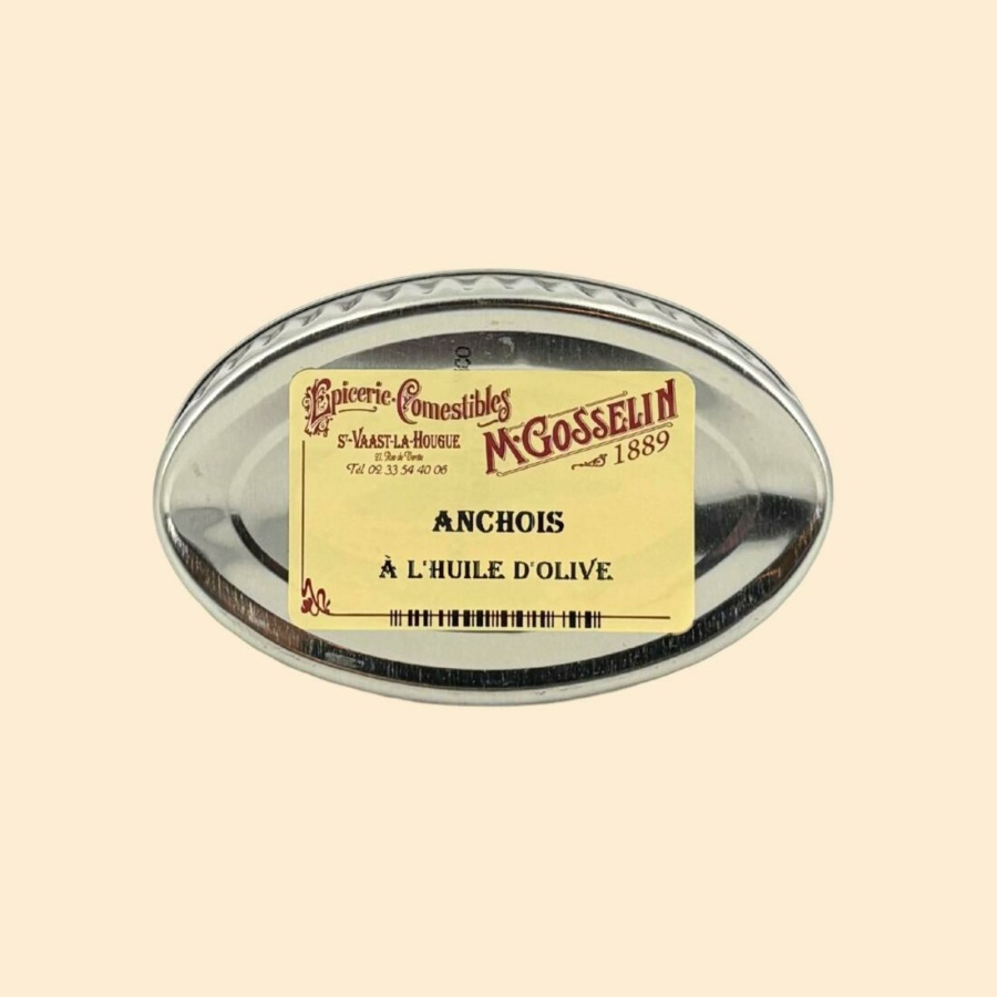 Anchois à l'huile d'olive