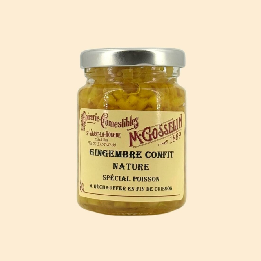 Gingembre confit nature