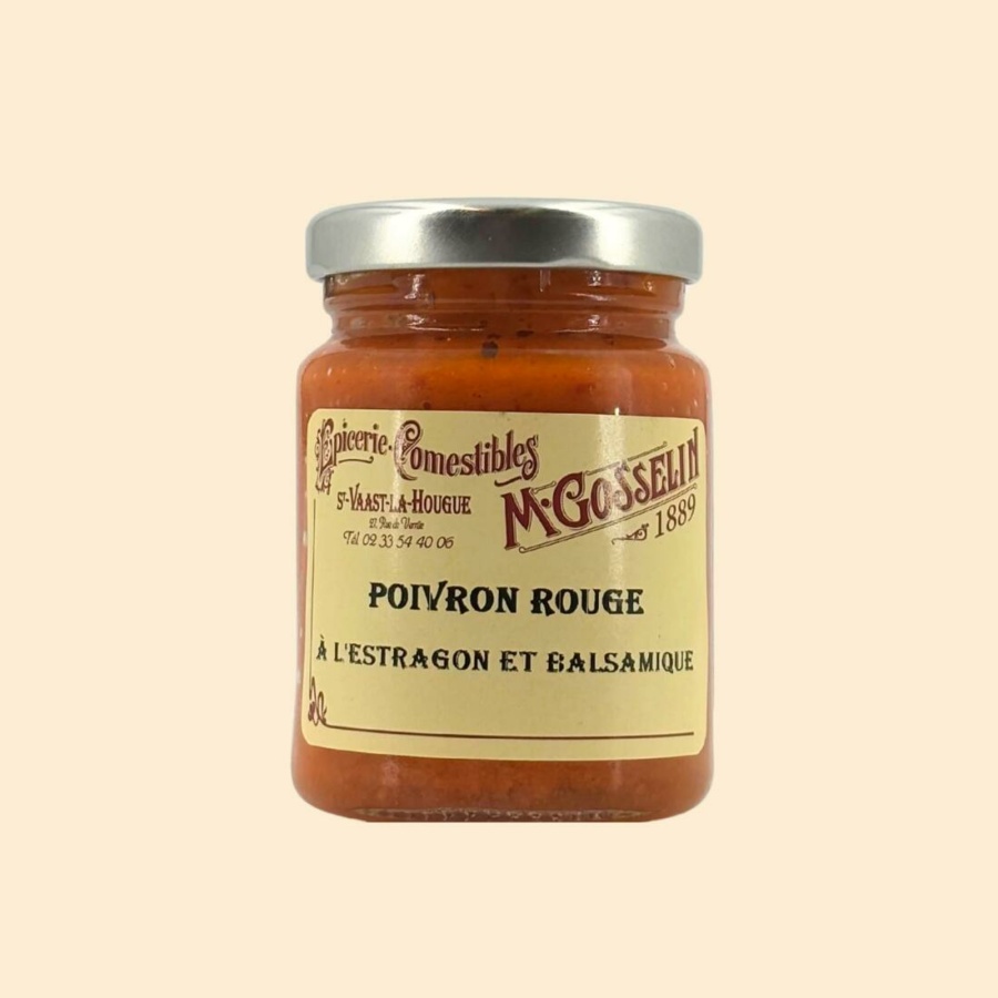 Poivron rouge à l'estragon et balsamique