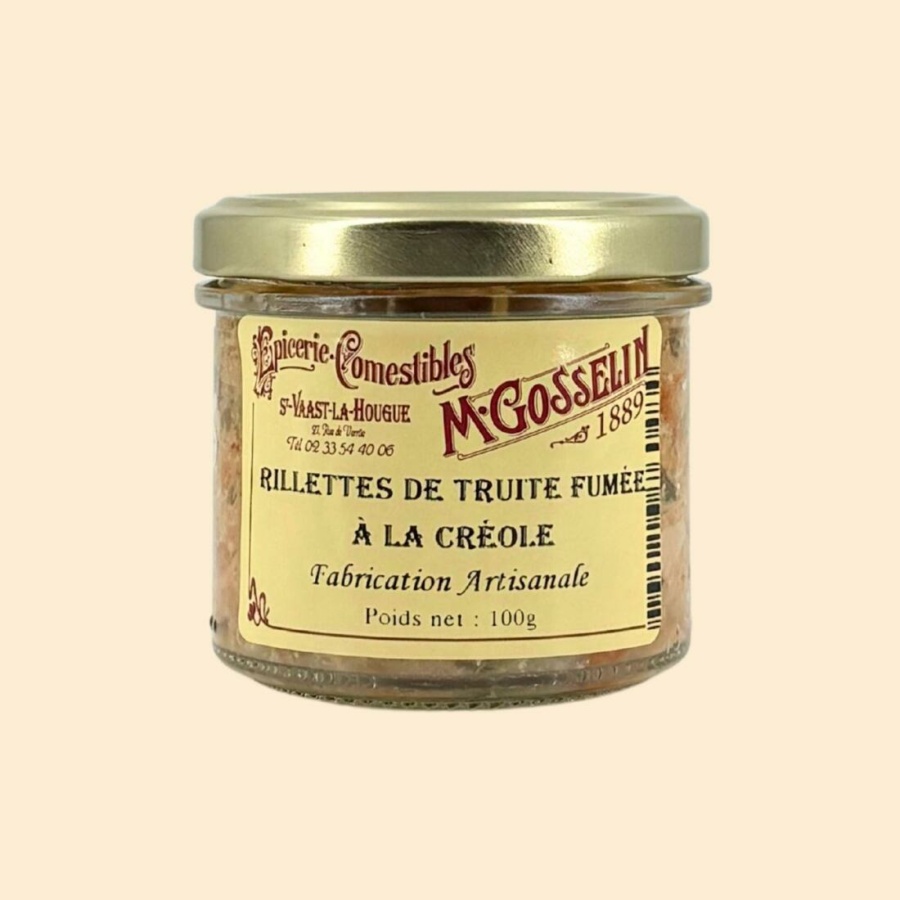 Rillettes de truites fumées à la créole