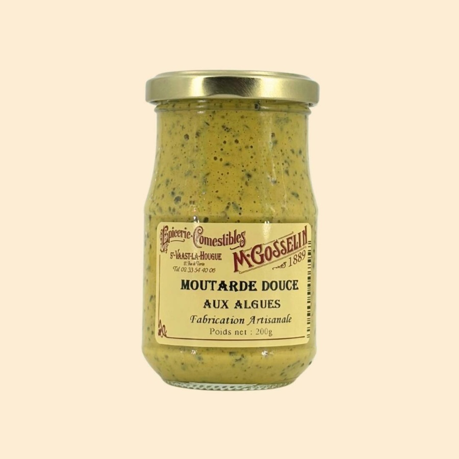 Moutarde douce aux algues