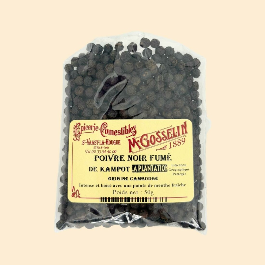 Poivre noir fumé de Kampot