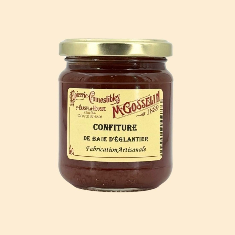 Confiture de baie d'églantier