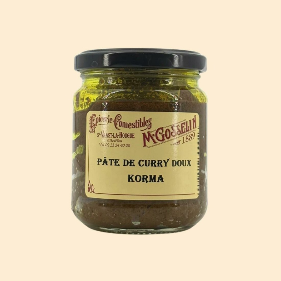 Pâte de curry doux korma