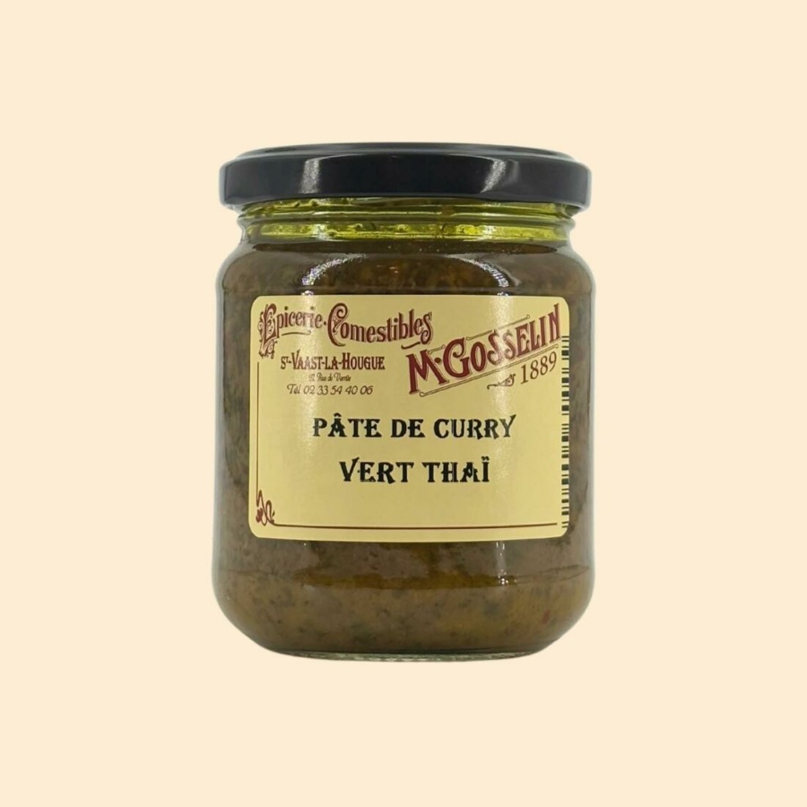 Pâte de curry vert thaï