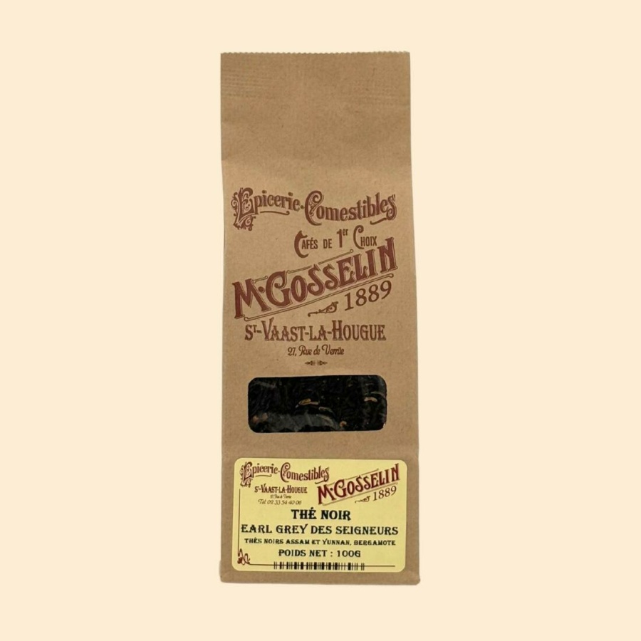 Thé noir "earl grey des Seigneurs"