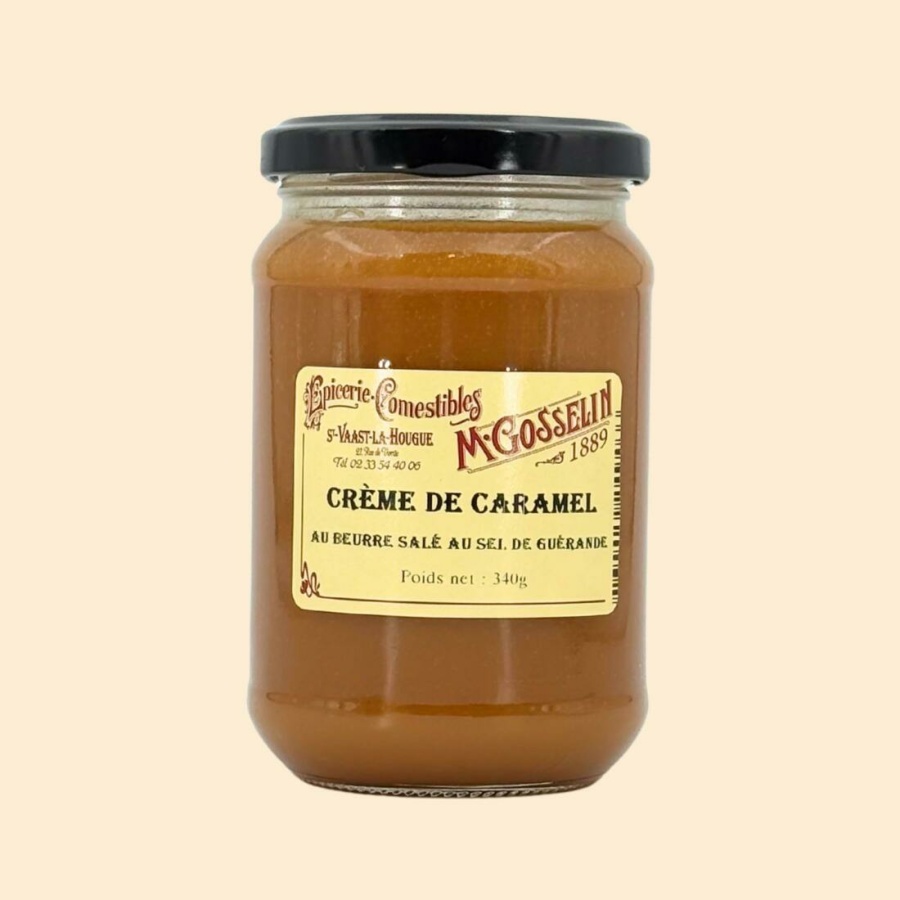 Crème de caramel au beurre salé au sel de Guérande