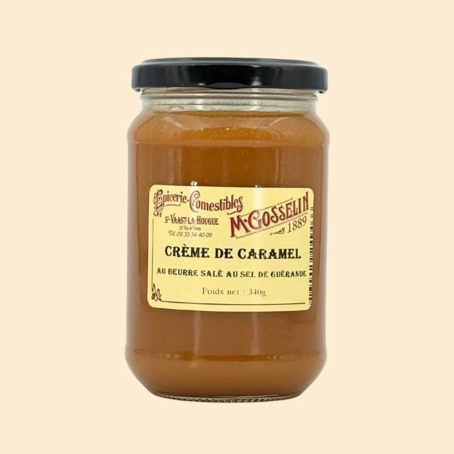 Crème de caramel au beurre salé au sel de Guérande