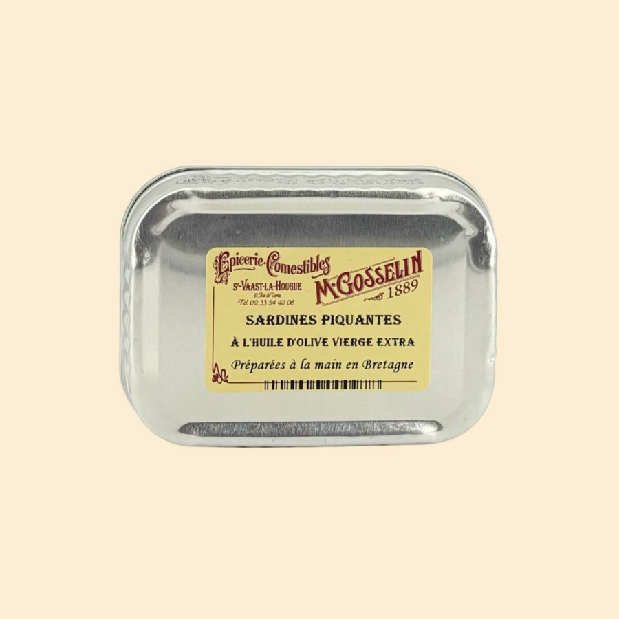 Sardines piquantes à l'huile d'olive vierge extra