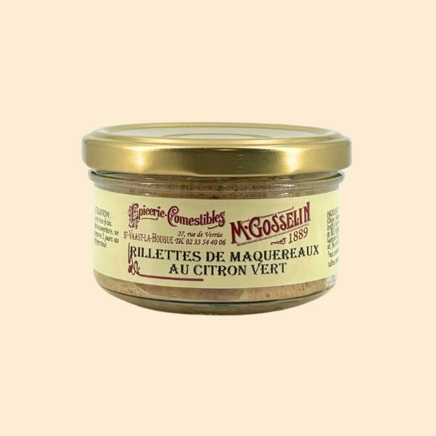 Rillettes de maquereaux au citron vert