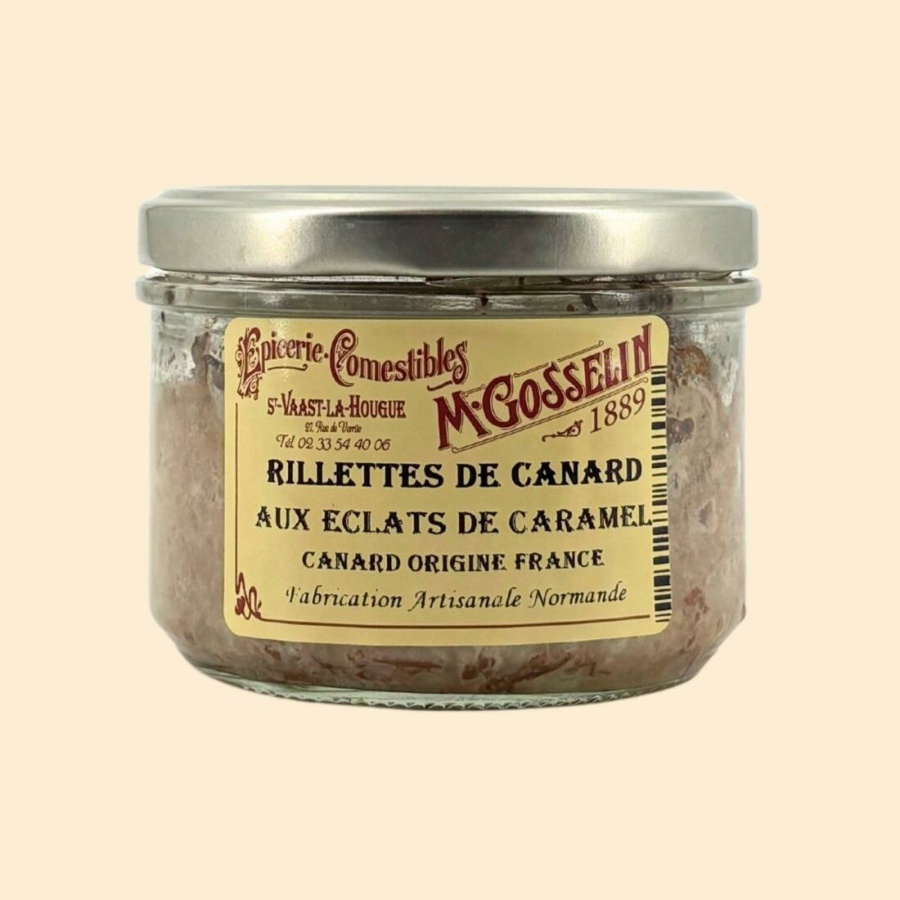 Rillettes de canard aux éclats de caramel