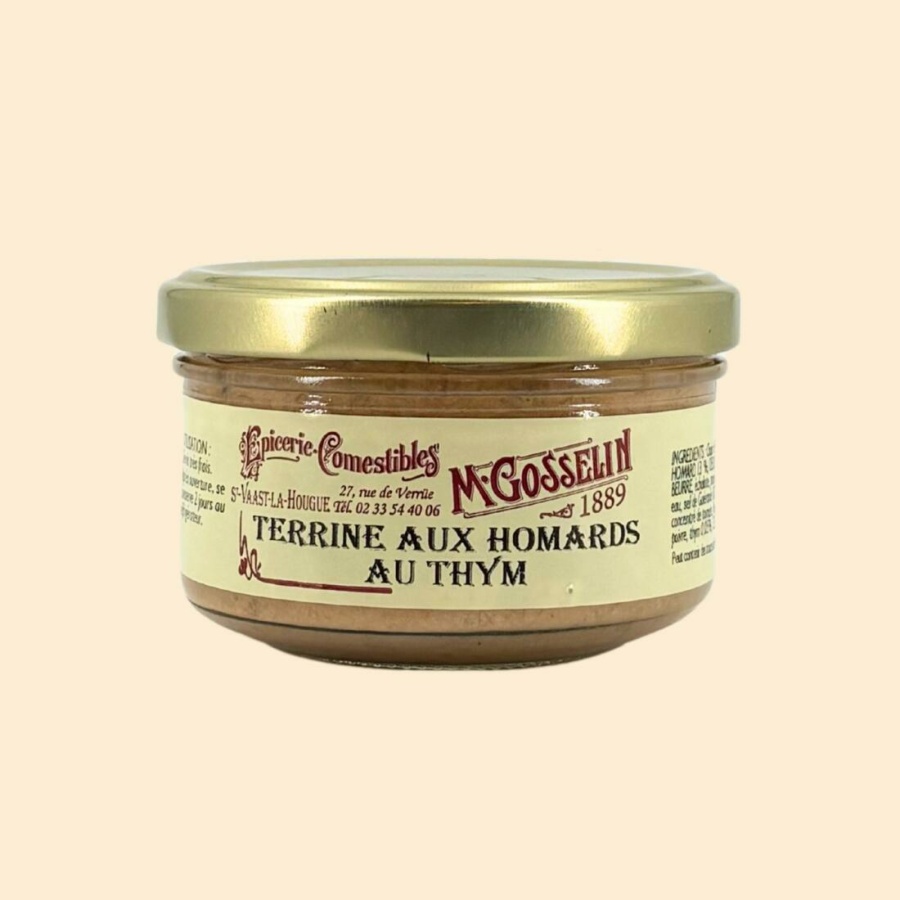 Terrine aux homards au thym