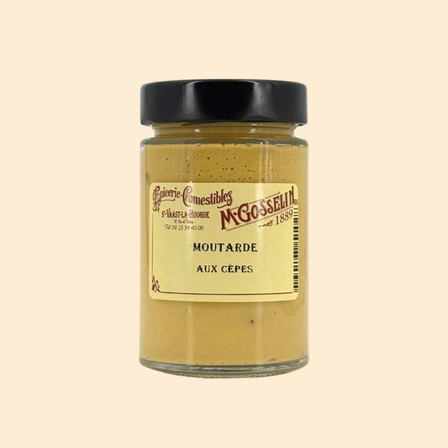 Moutarde aux cèpes