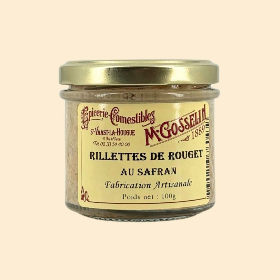 Rillettes de rouget au safran