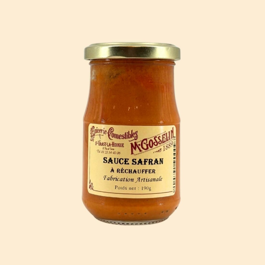 Sauce safran (à réchauffer)