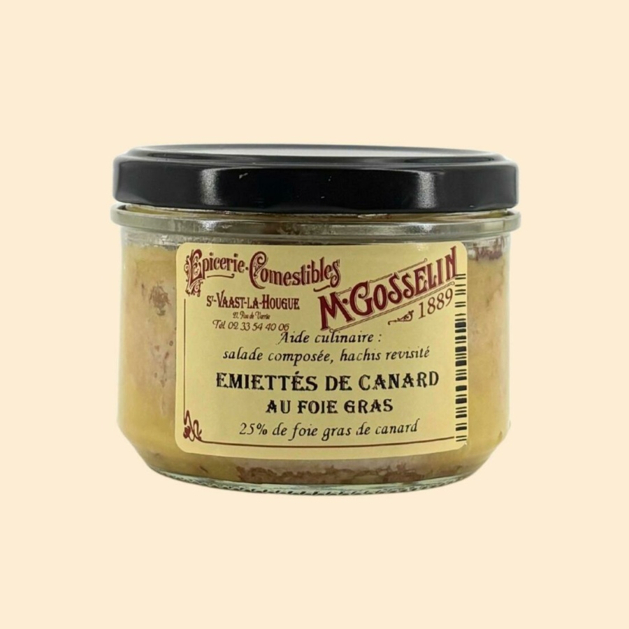 Emiettés de canard 25% de foie gras