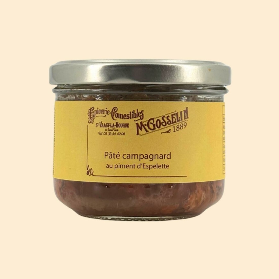 Pâté campagnard au piment d'Espelette