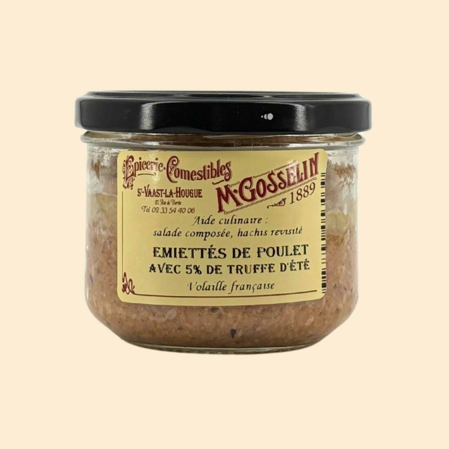 Emiettés de poulet à la truffe d'été