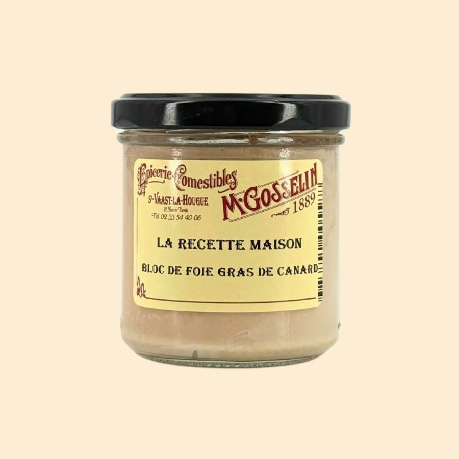 "La recette maison" Bloc de foie gras de canard