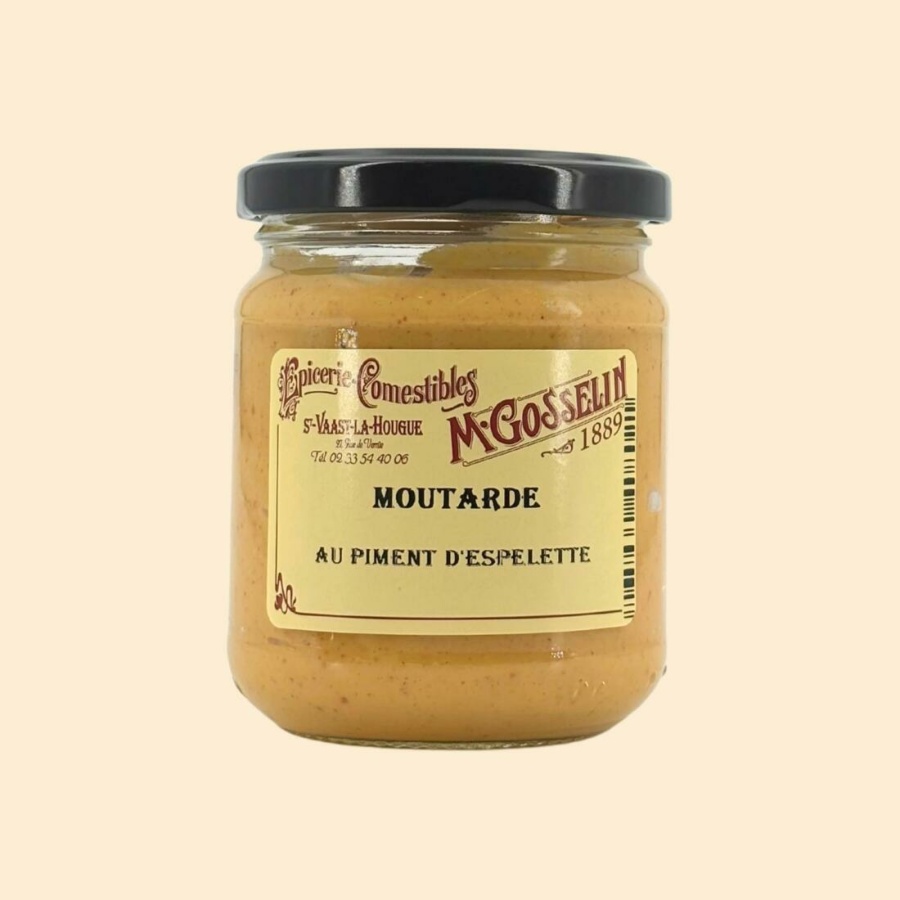 Moutarde au piment d'Espelette