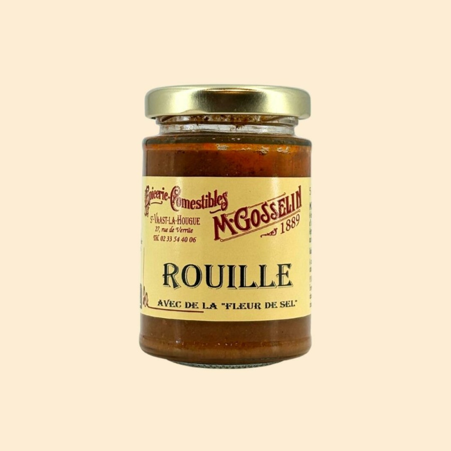 Rouille avec de la "fleur de sel"