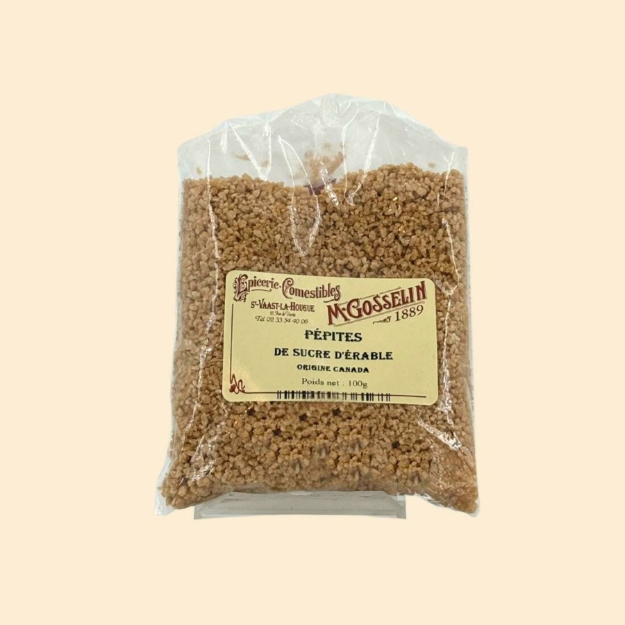 Pépites de sucre d'érable