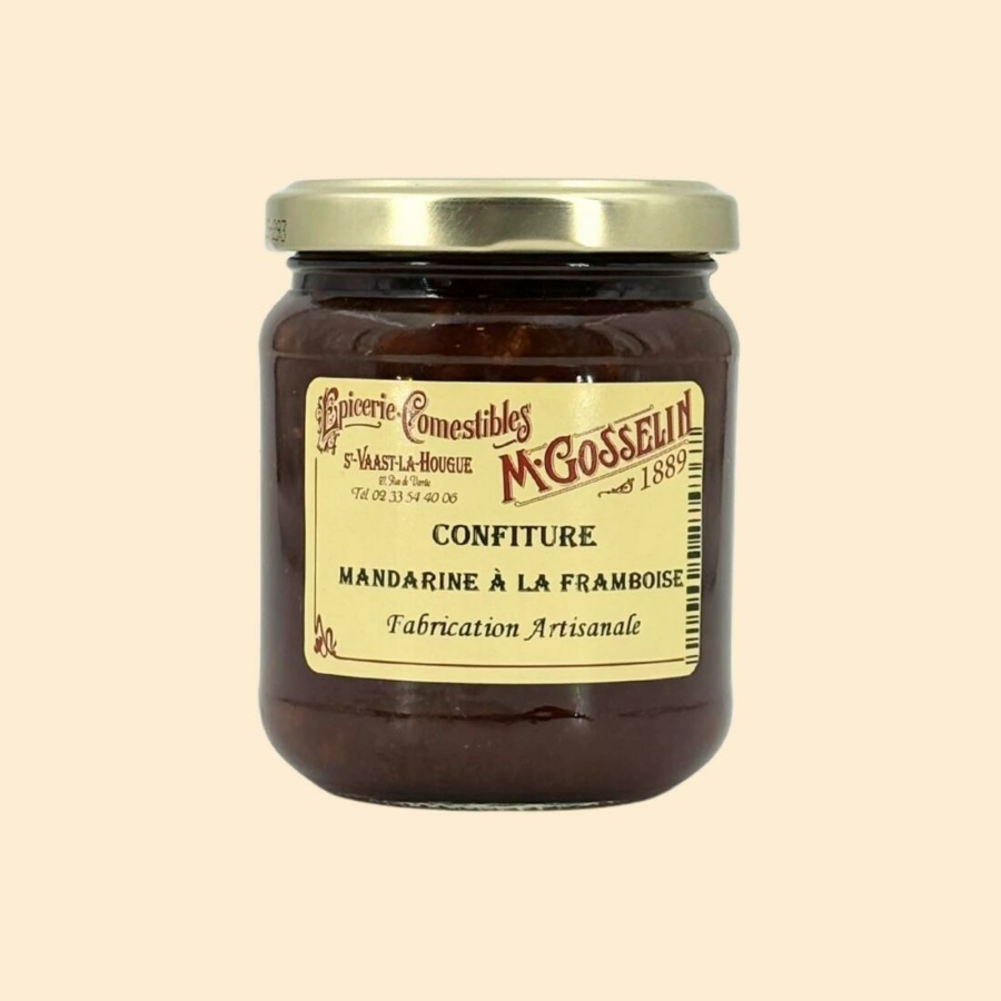 Confiture de mandarine à la framboise