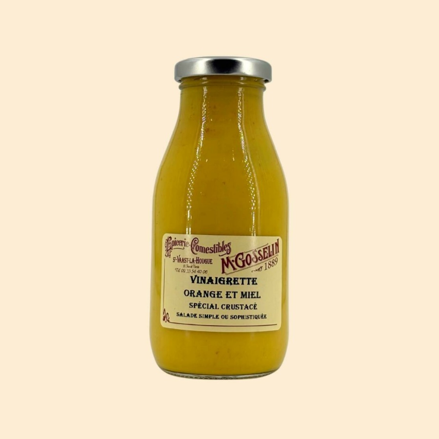 Vinaigrette orange et miel (spéciale crustacés)