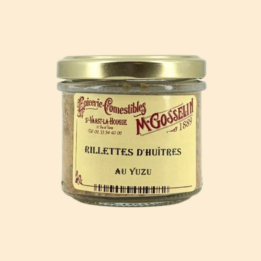 Rillettes d'huîtres au yuzu