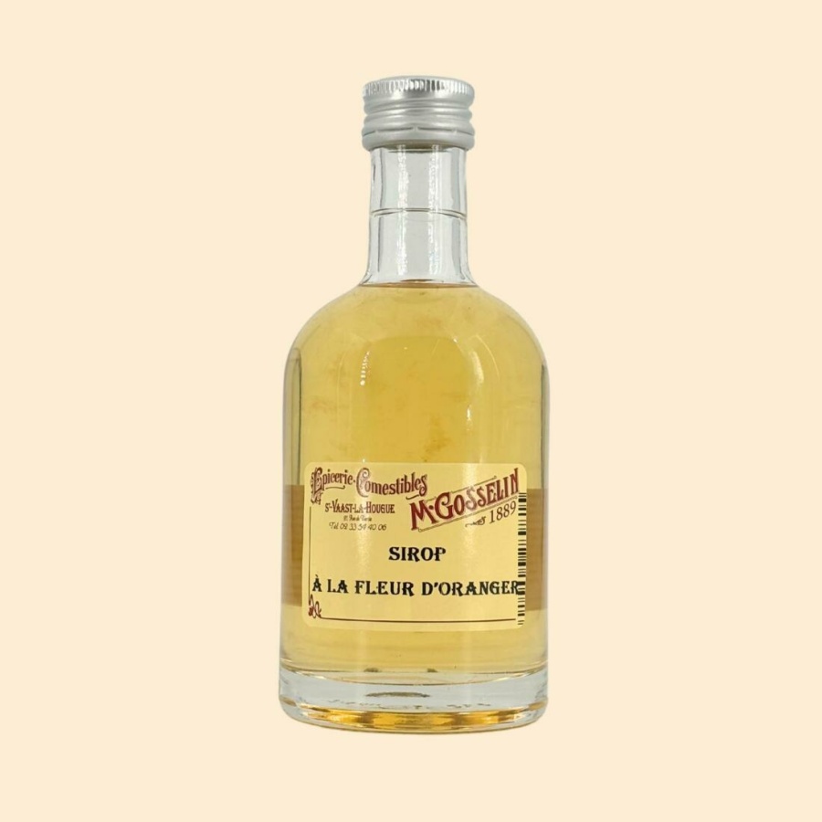 Sirop de fleur d'oranger