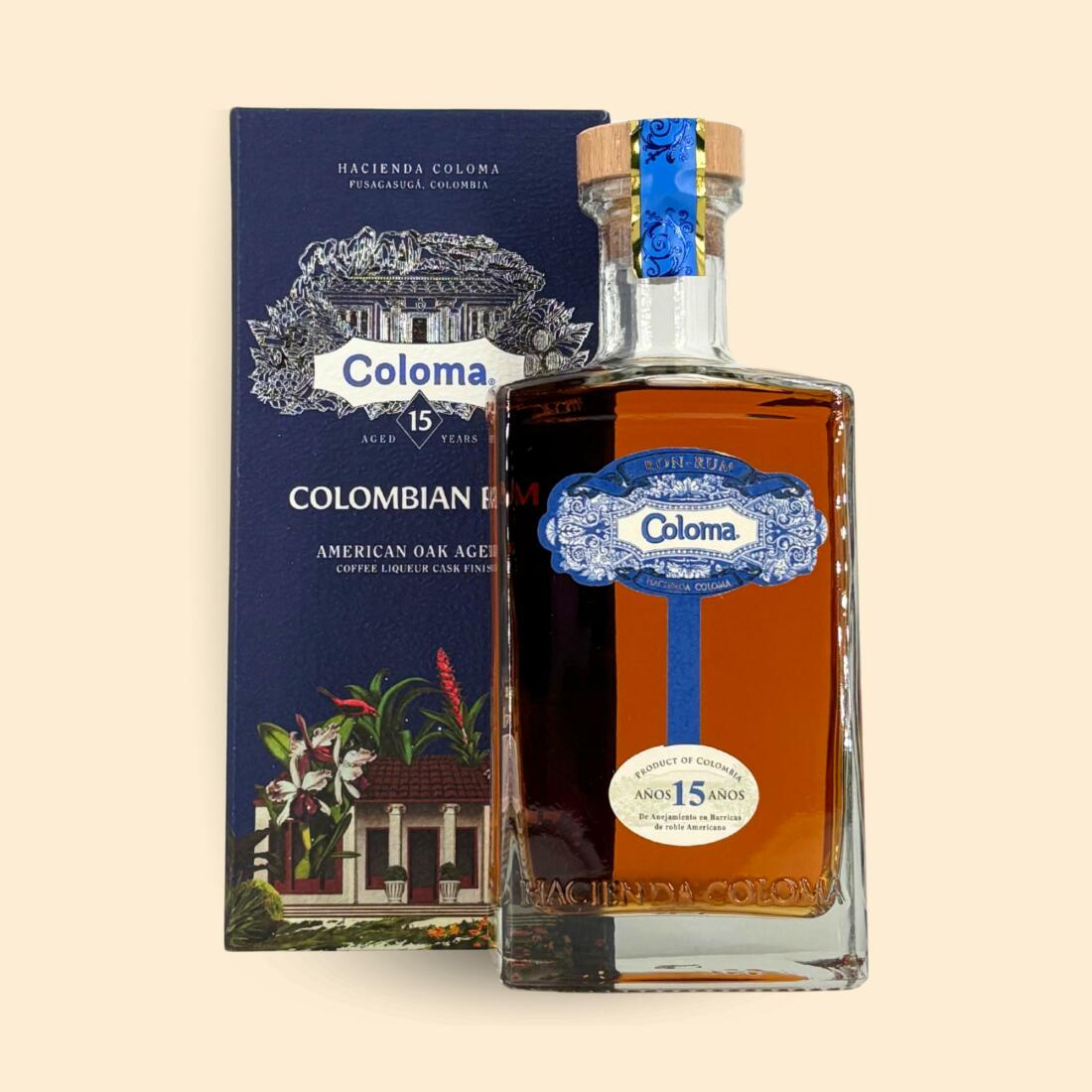 RHUM COLOMA 15 ANS 40°