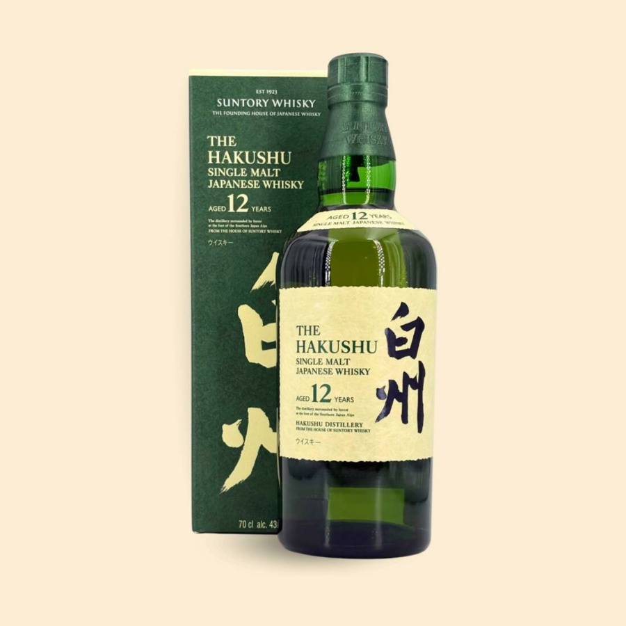 HAKUSHU 12 ANS SINGLE MALT JAPANESE 43°