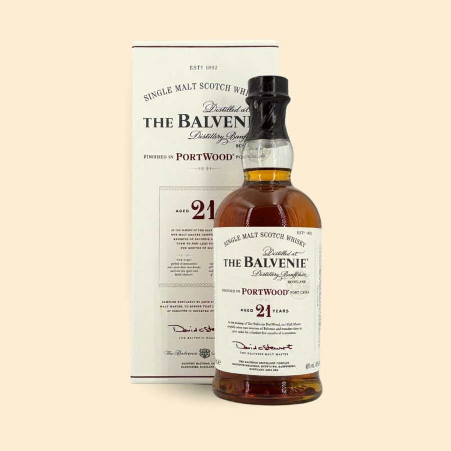 THE BALVENIE 21 ANS PORTWOOD 40°