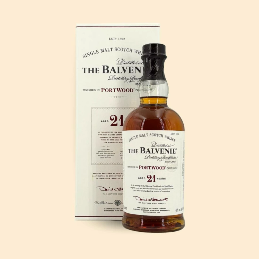 THE BALVENIE 21 ANS PORTWOOD 40°