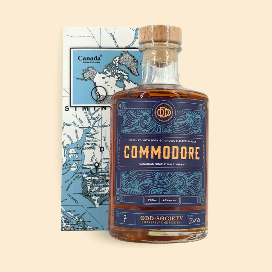 COMMODORE CANADIAN SINGLE MALT 46°