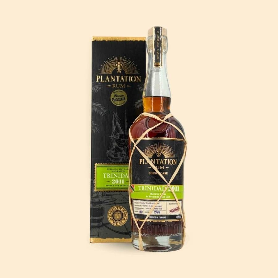 PLANTATION RUM TRINIDAD SELECTION MAISON GOSSSELIN 2011 49,3°