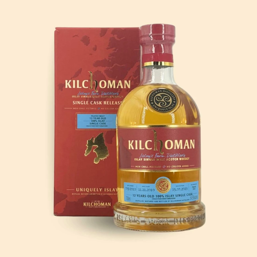 KILCHOMAN 12 ANS 100% ISLAY SINGLE CASK 54,5°