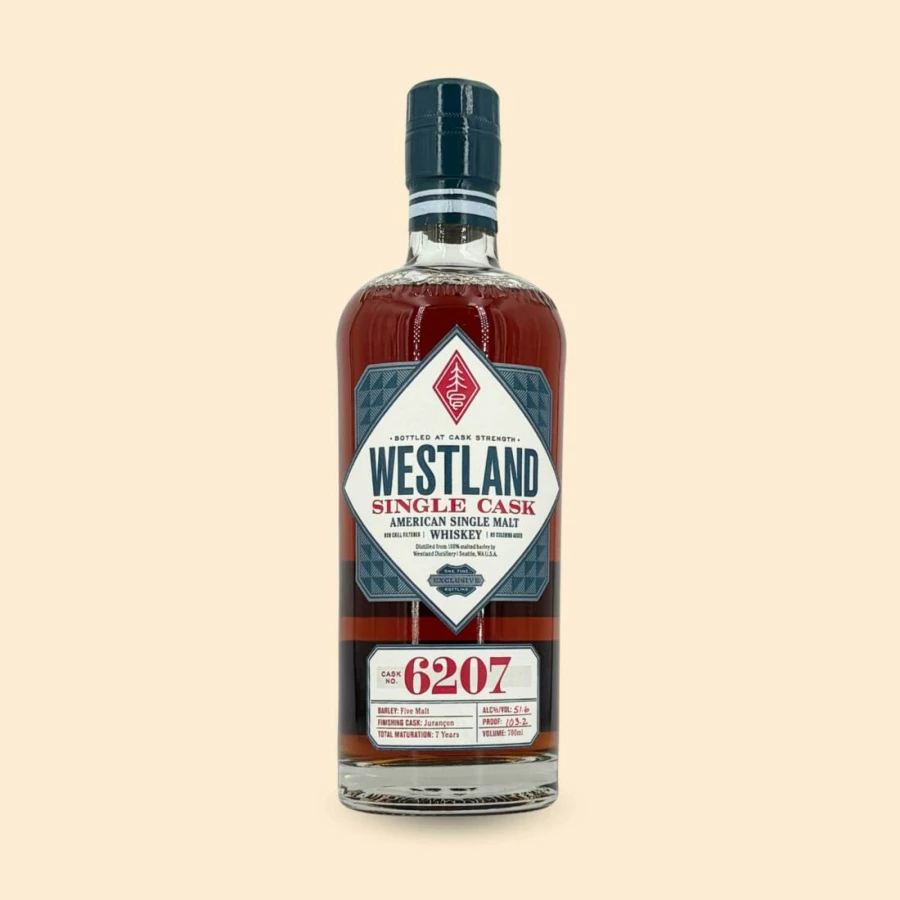 WESTLAND AMERICAN SINGLE CASK 6207 51,6°