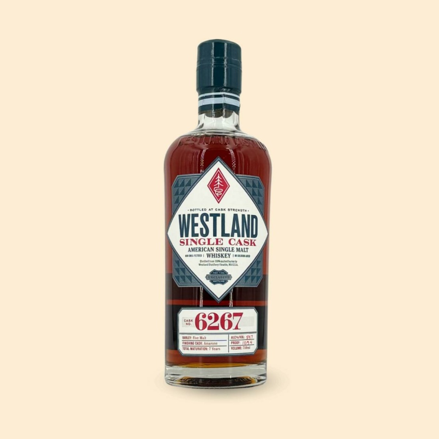 WESTLAND AMERICAN SINGLE CASK 6267 54,7°