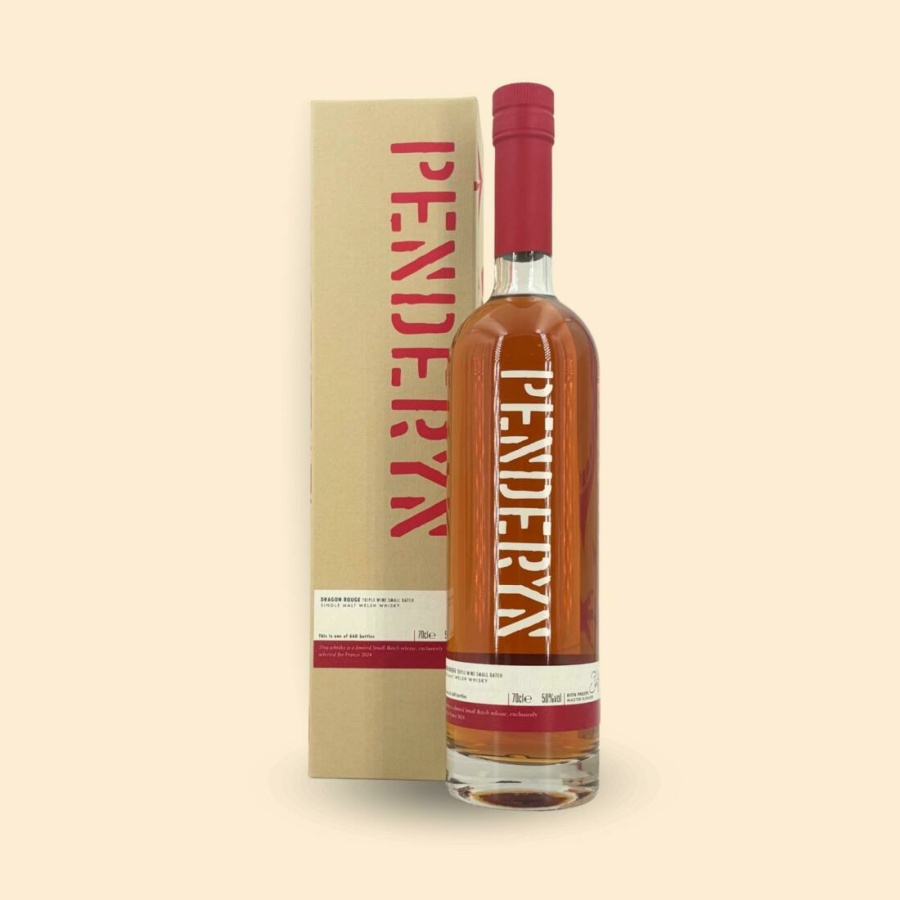 PENDERYN DRAGON ROUGE TRIPLE WINE SMALL BATC 50°