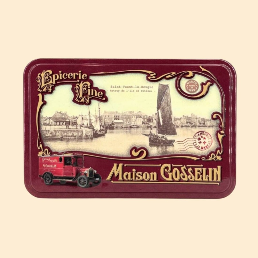 Boîte à sucre Maison Gosselin (composée de sablés pur beurre)