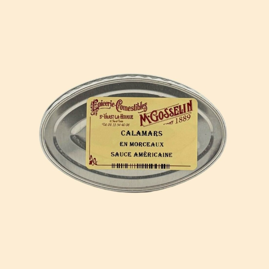 Calamars en morceaux sauce américaine