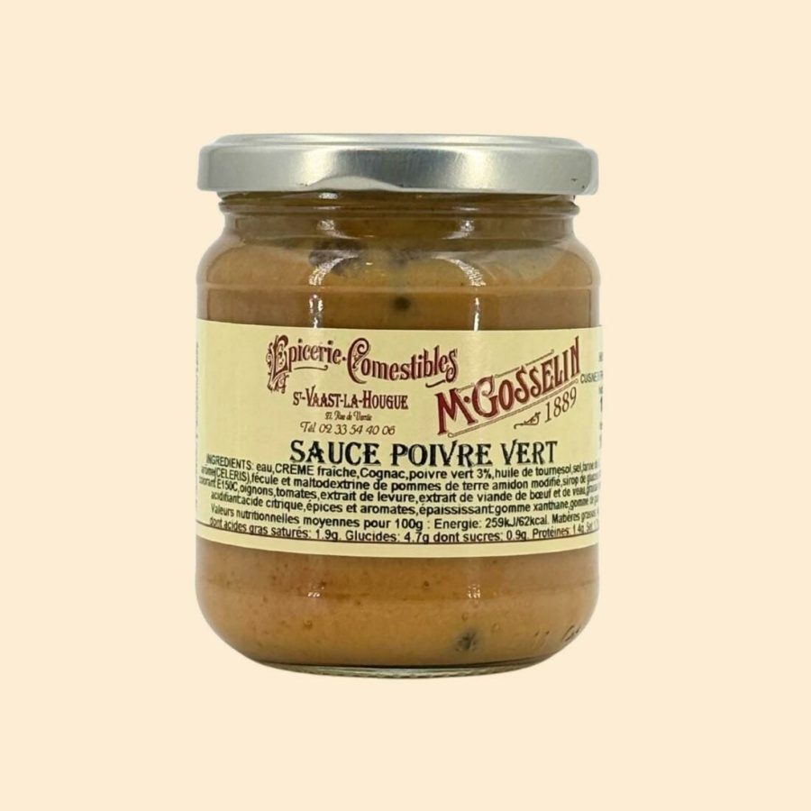 Sauce poivre vert